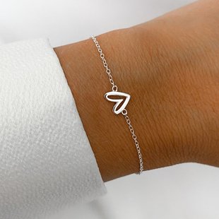 Hart armband - 925 zilver