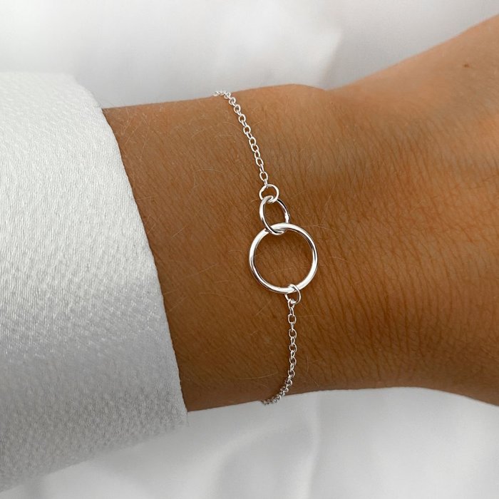 Armband Double Karma - 925 zilver