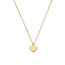 Heart ketting - goldplated