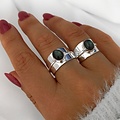 Percy Labradorite ring - 925 zilver