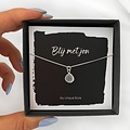 Maansteen ketting - 925 zilver