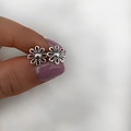 Oorknopjes Daisy flower - 925 zilver