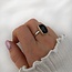 Ring Black Onyx - 925 zilver