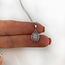 Ketting Lizzy Moonstone - 925 zilver