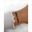 Tourmaline beads bracelet - 925 zilver