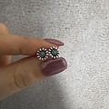 Boho sunflower studs - 925 zilver