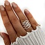 Layered ring Thalia - 925 zilver