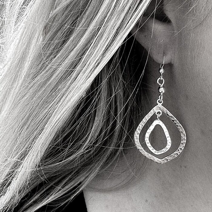 Bohemian Bliss oorbellen - 925 zilver