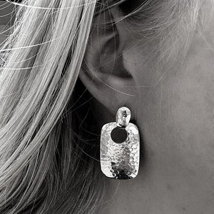 Boho Chic oorbellen- 925 zilver