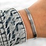 Bold lines bangle - 925 zilver