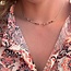 Tourmaline ketting - 925 zilver