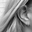 Hugging hoops Flowers - 925 zilver