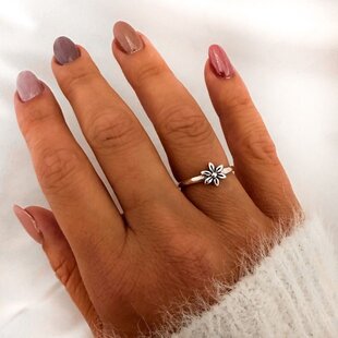 Tiny Bloom ring - 925 zilver