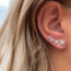 Earclimber Estrellas - 925 zilver
