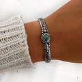 Boho armband Turquoise - 925 zilver