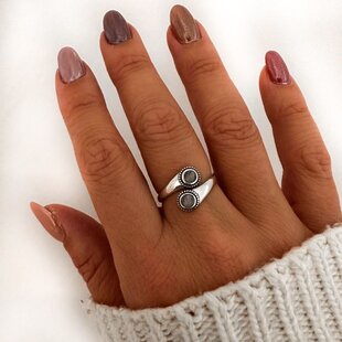 Moonstone ring Zeli - 925 zilver