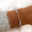 Armbandje Maansteen Arya - 925 zilver