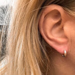 Oorringen Polygon - 925 zilver