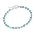 Armband Aura Amazoniet - 925 zilver