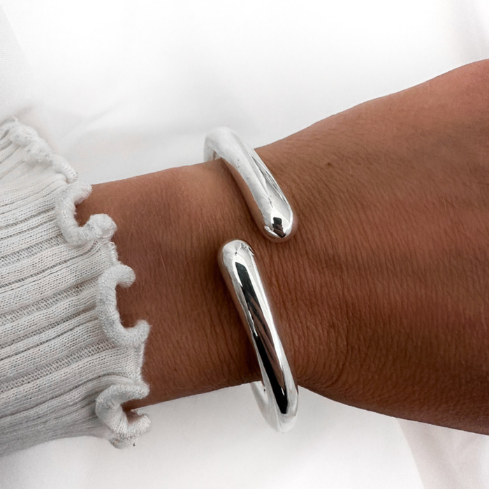 Bangle Doble - 925 zilver