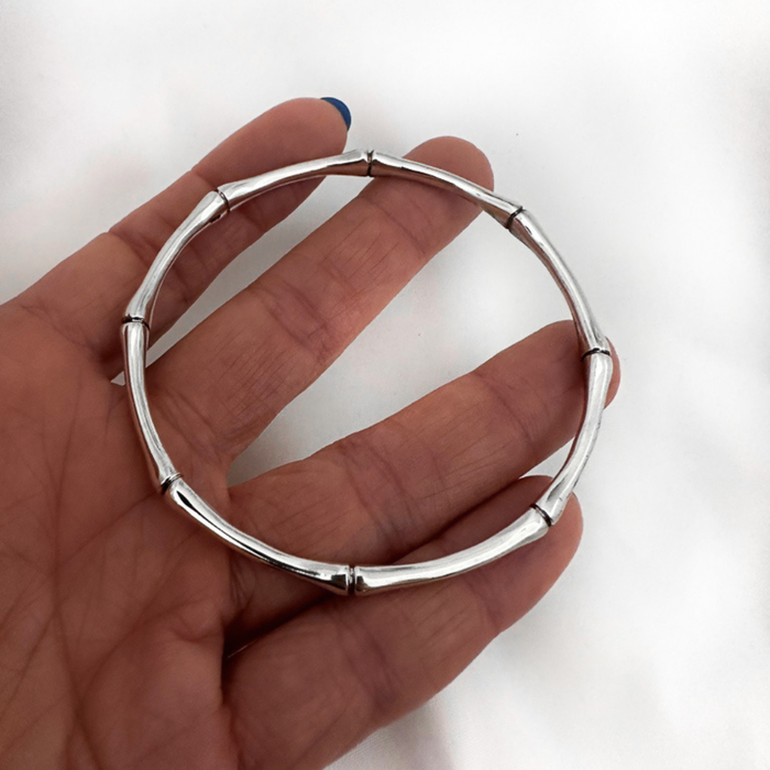 Bangle Bamboo - 925 zilver
