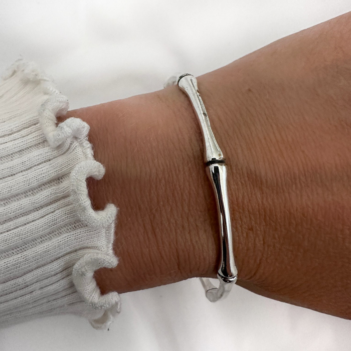 Bangle Bamboo - 925 zilver