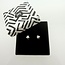 Oorknopjes Shamrock - 925 zilver