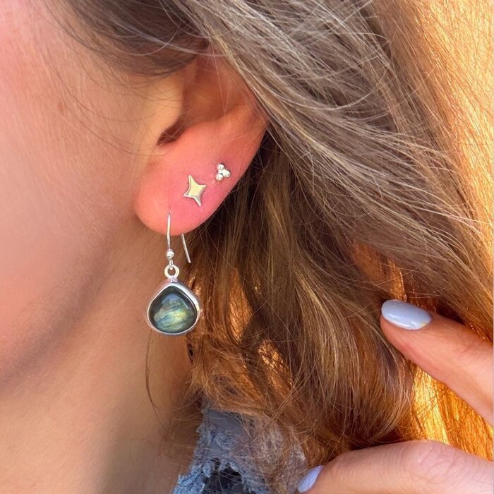 Star studs  - 925 zilver