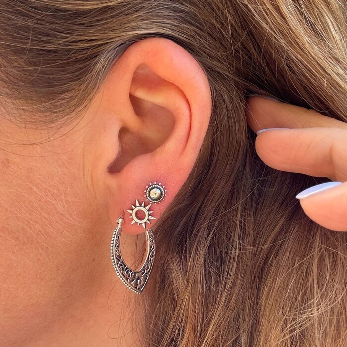 Bali sun studs - 925 zilver