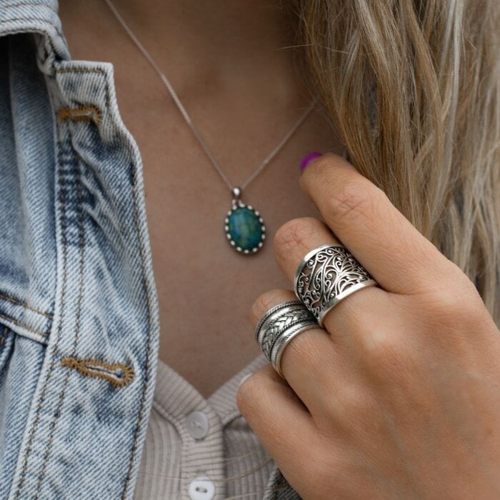 Bali Ring Yudah - 925 zilver