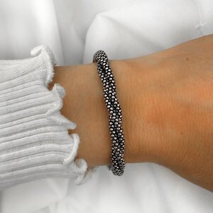 PRE-ORDER Boho armband Twista - 925 zilver