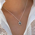 Labradorite ketting Ziva - 925 zilver