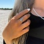 Moonstone ring Aya - 925 zilver