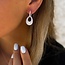 Noa Pearl oorbellen - 925 zilver