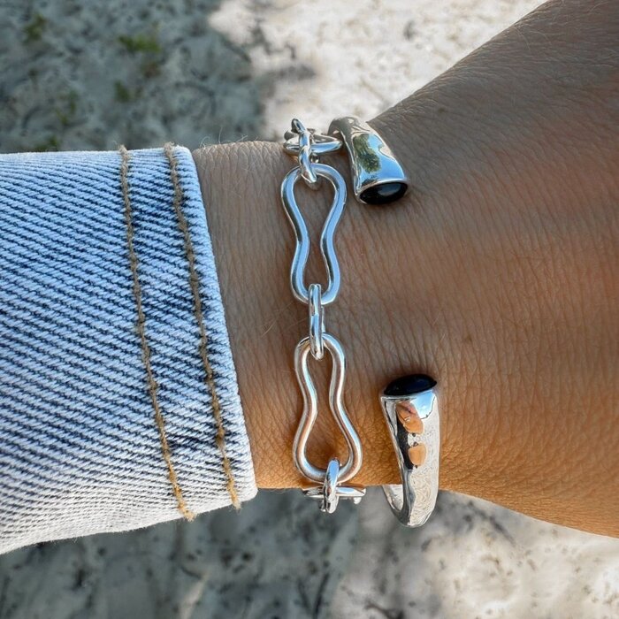 Aira Flow armband - 925 zilver