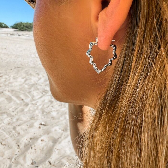 Oorringen Aliyah - 925 zilver