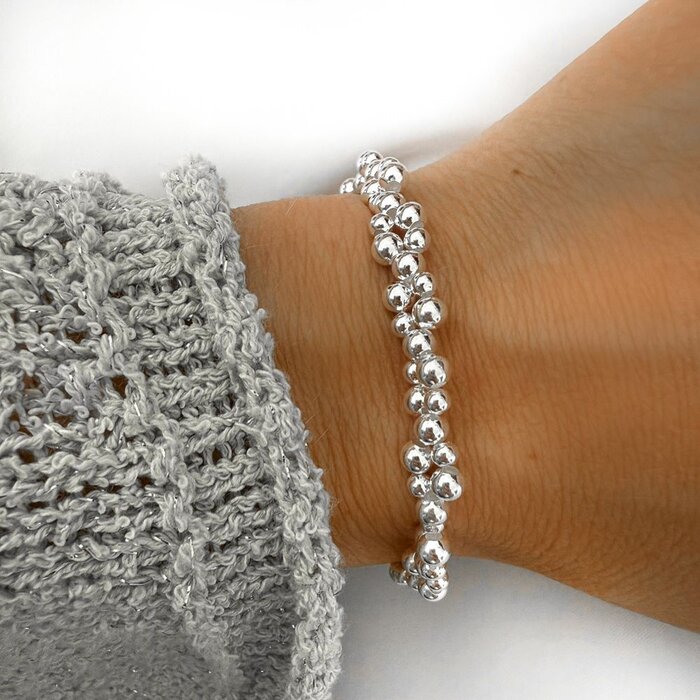 Silver Drops armband - 925 zilver