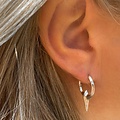 Oorbellen Spike - 925 zilver