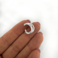 Earcuff Bold Lines - 925 zilver