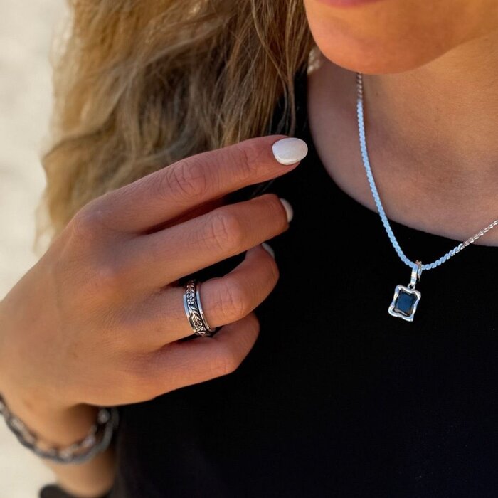 Ketting Onyx Soul - 925 zilver