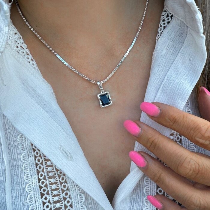 Ketting Onyx Soul - 925 zilver