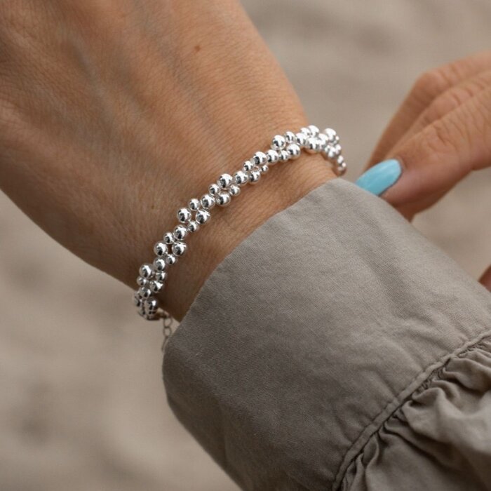 Silver Drops armband - 925 zilver