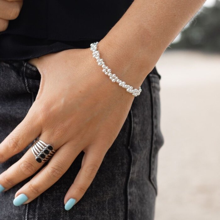 Silver Drops armband - 925 zilver