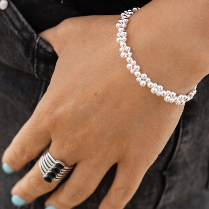 Silver Drops armband - 925 zilver
