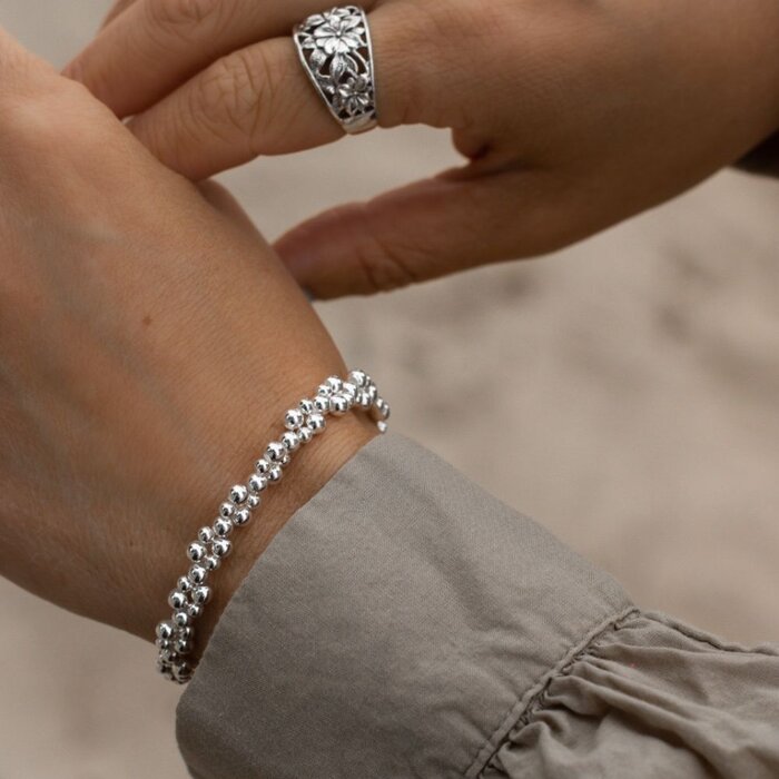 Silver Drops armband - 925 zilver