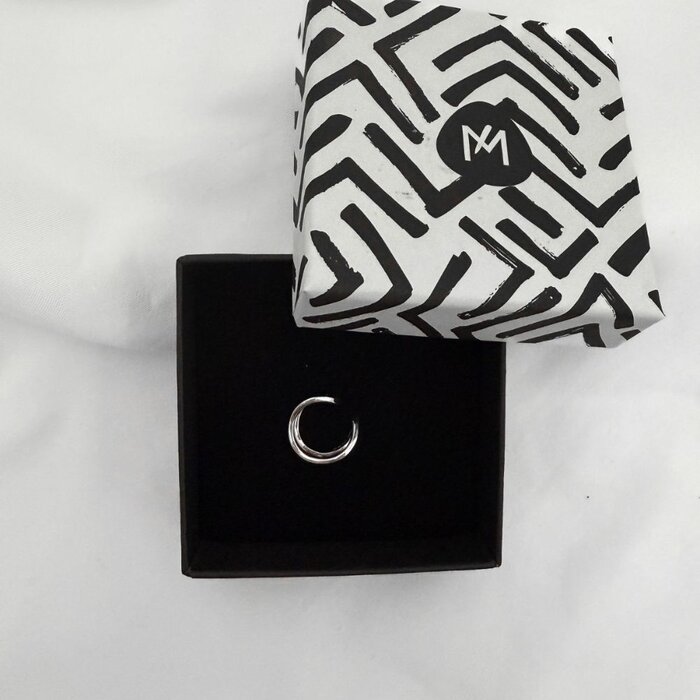 Wild Edge earcuff - 925 zilver