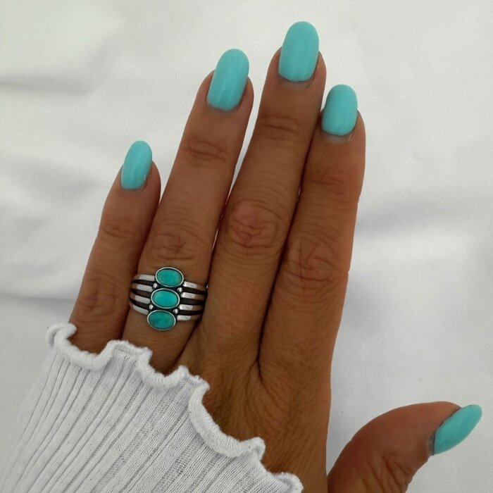 Ring Seda Turquoise - 925 zilver