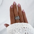 Boho ring Indah - 925 zilver