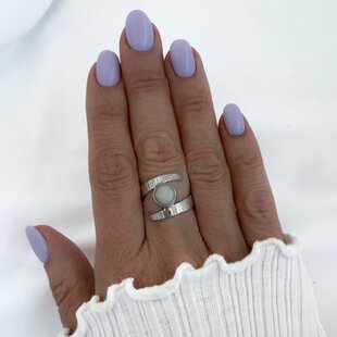 Soulfire Opal ring - 925 zilver