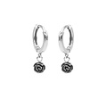 Oorringen Rose - 925 zilver